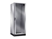 Шкаф ТЕ8000 800x2100x800 42U обзорная дверь боковые стенки цоколь предсобранный | код 7888850 | Rittal